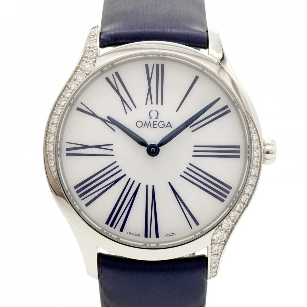 Omega De Ville Tresor Diamond 428.17.36.60.04.001 White Dial Women's Watch